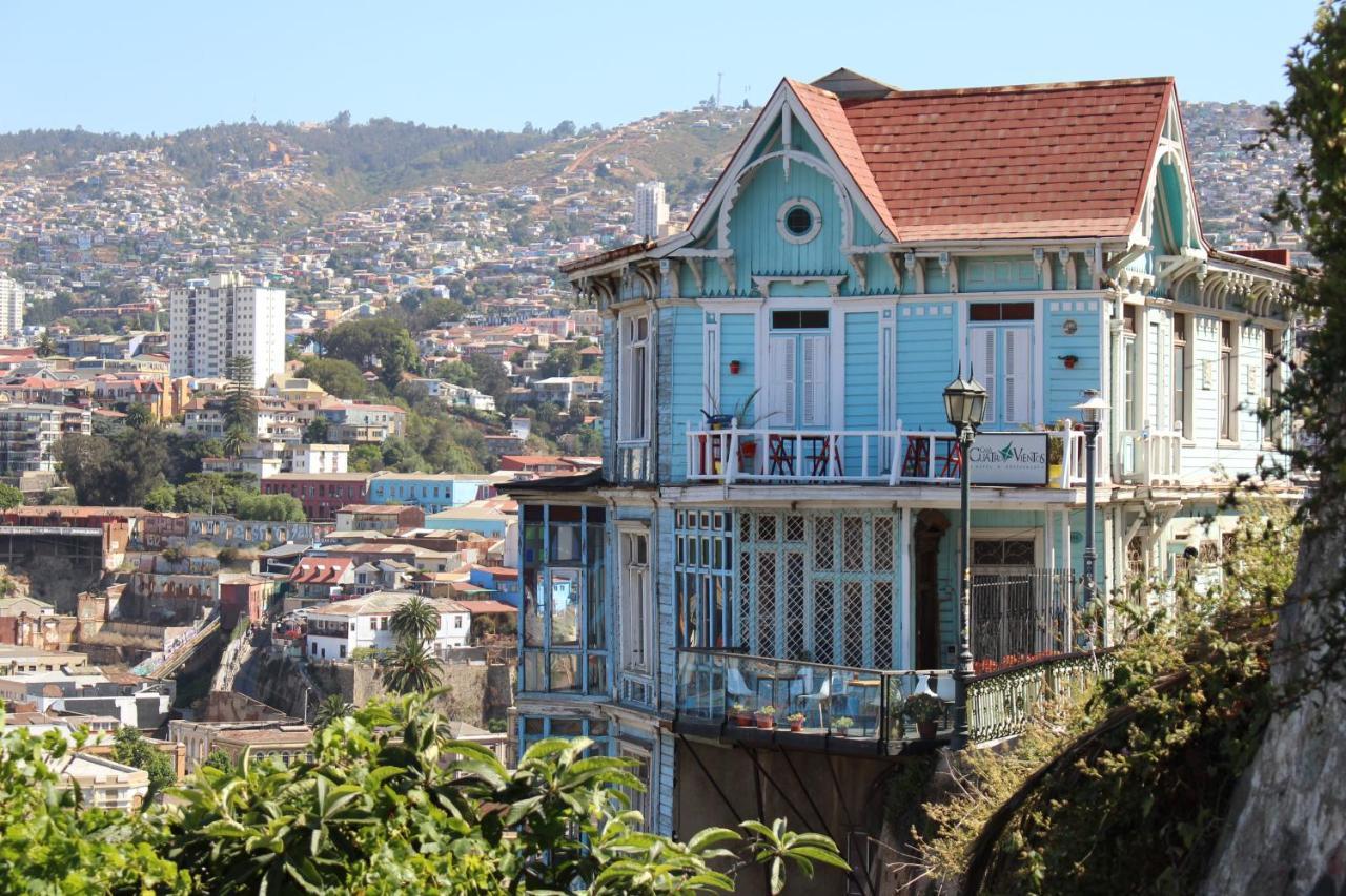 Hôtel Casa Cuatro Vientos à Valparaíso Extérieur photo